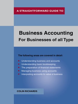 cover image of A Straightforward Guide to Business Accounting